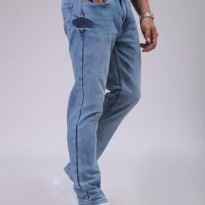 Garage Co Men's Slim Fit Mid Rise Solid Mid-Rise Jeans